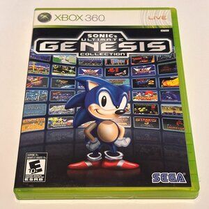 Sonic Ultimate Genesis Collection Xbox 360 Complete in Box With Manuals